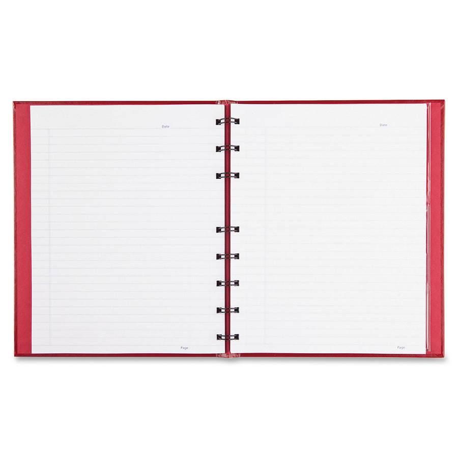 Blueline NotePro Hardcover Notebook – Red, 192 Pages, Twin-Wire, Microperforated, Made in Canada