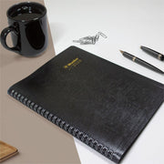 Blueline 2026 Essential 16-Month Monthly Planner - September-December - 9-1/4" x 7-1/4" - Black - Bilingual C120081BT