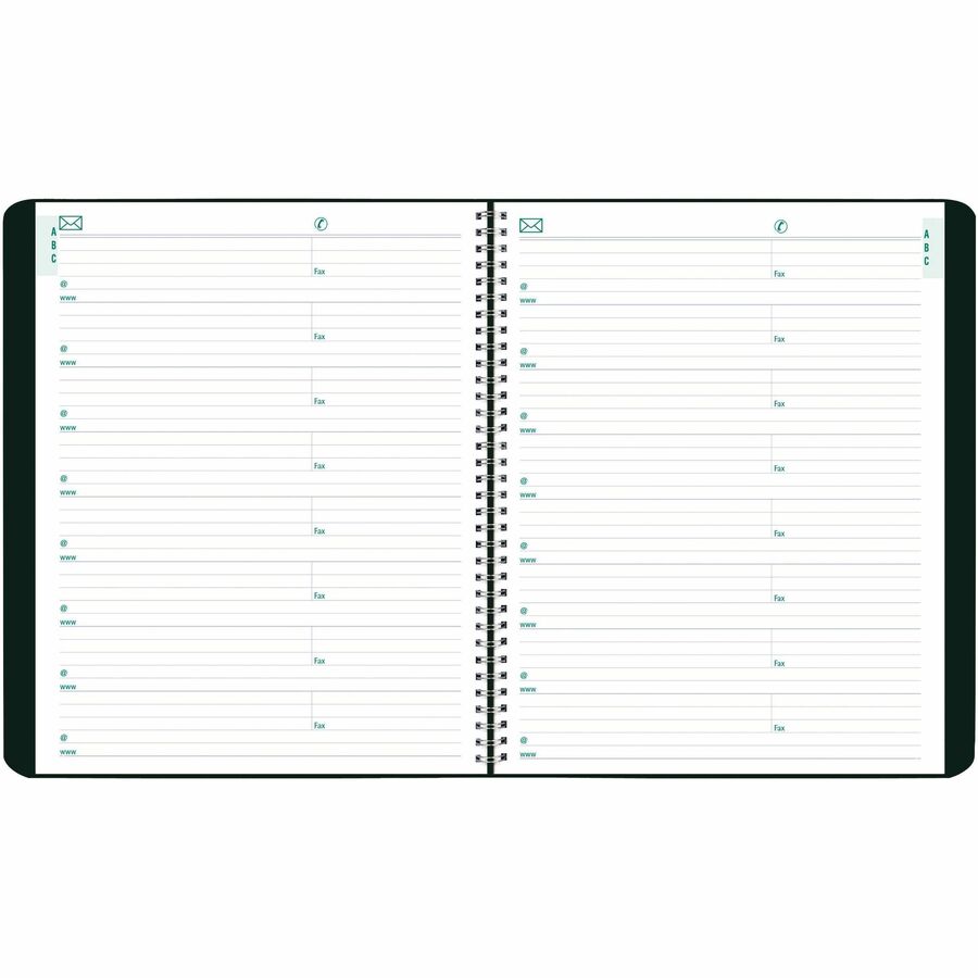 Blueline 2026 Essential 16-Month Monthly Planner - September-December - 9-1/4" x 7-1/4" - Black - Bilingual C120081BT