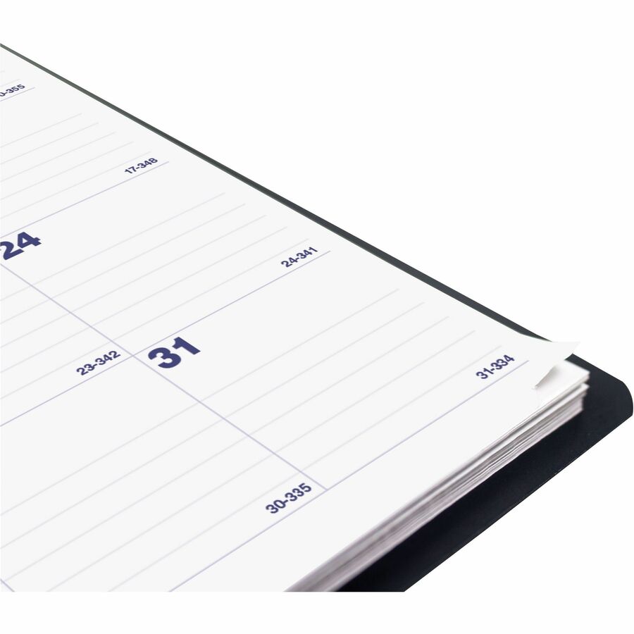 Blueline 2026 Essential 16-Month Monthly Planner - September-December - 9-1/4" x 7-1/4" - Black - Bilingual C120081BT