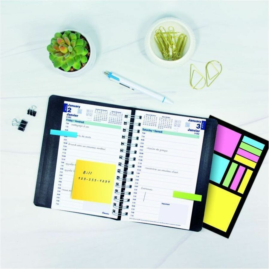 Agenda essentiel Blueline - Noir