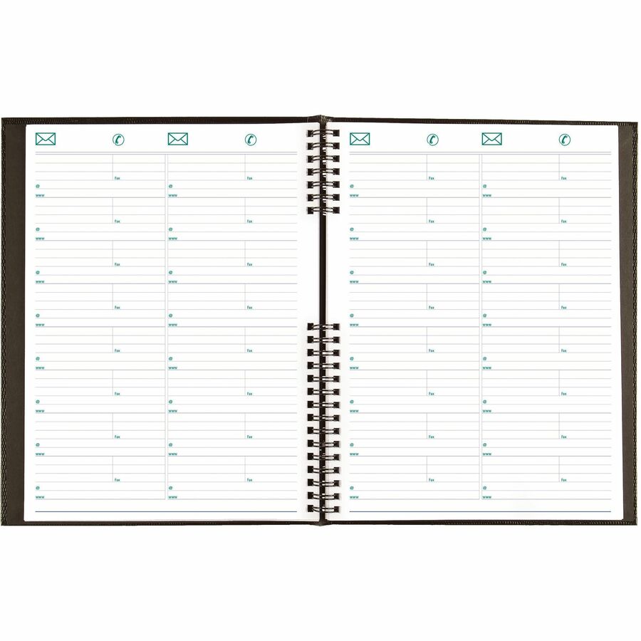 Blueline 2026 Timanager CoilPro 13-Month Weekly Planner - December to December - 10-1/4" x 7-5/8" - Black - English C590581