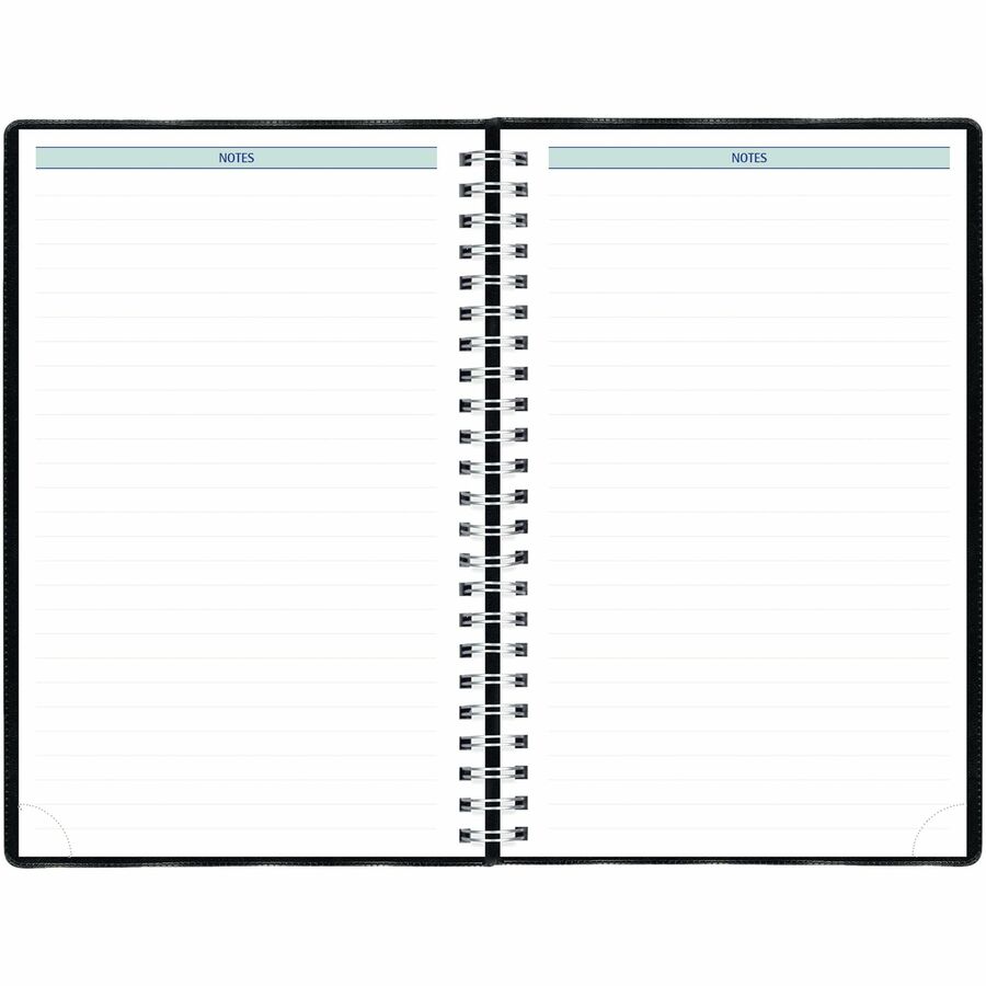 Blueline 2026 Timanager 13-Month Weekly/Monthly Planner - December to December - 9-1/16" x 5-7/8" - Black - English C591081