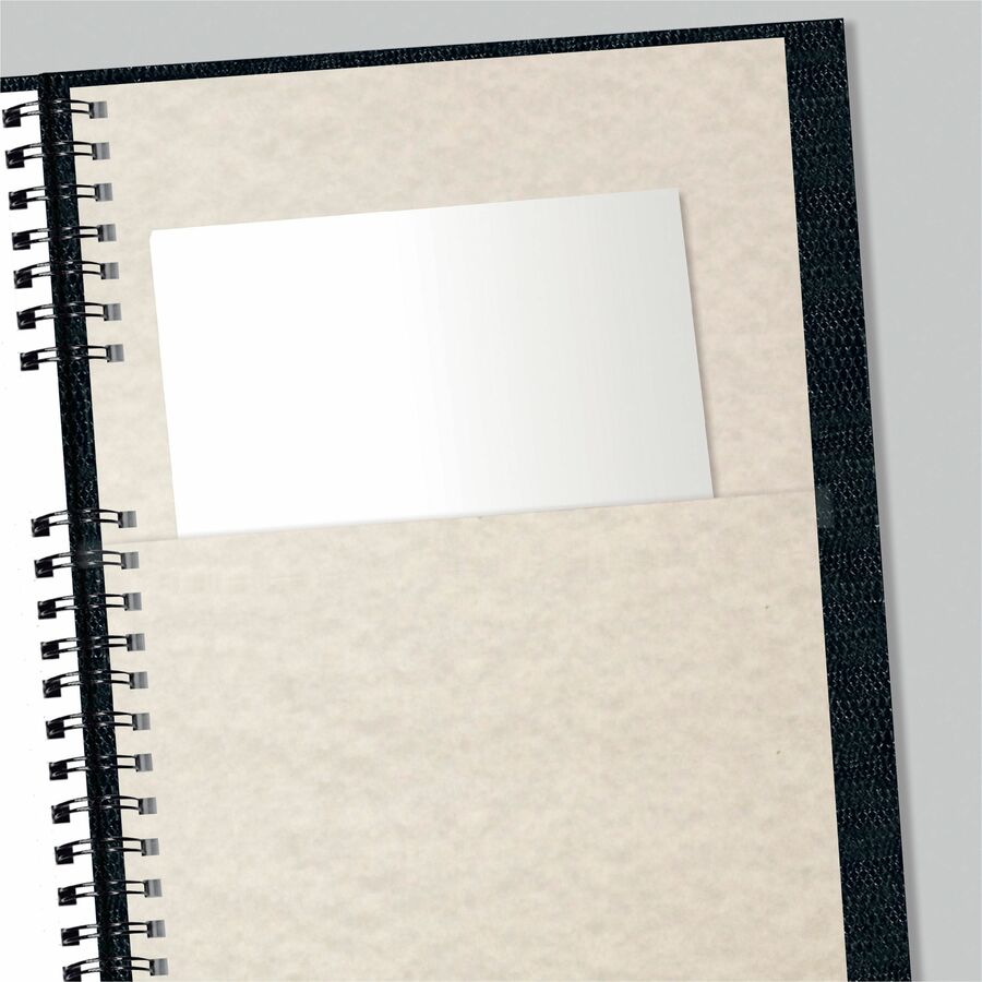 Blueline 2026 Timanager CoilPro Agenda semainier 13 mois – de décembre à décembre – 11" x 8,5" – Noir – Anglais