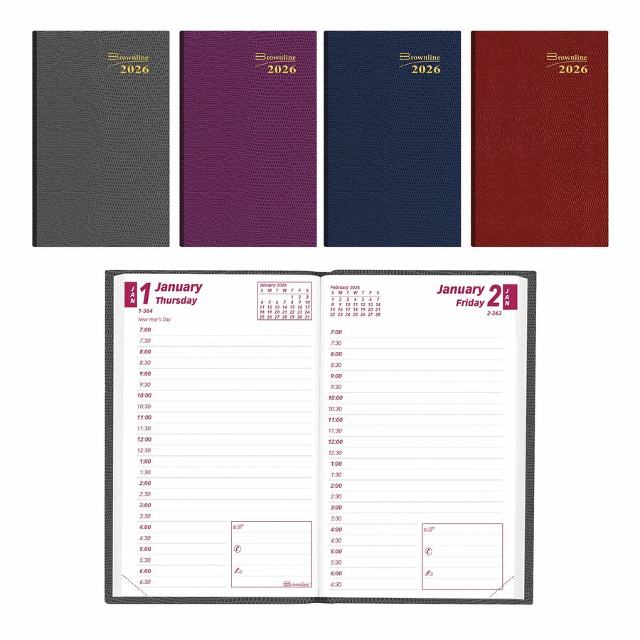 Planner Daily Pocket Sized 4.75X3" ASST
