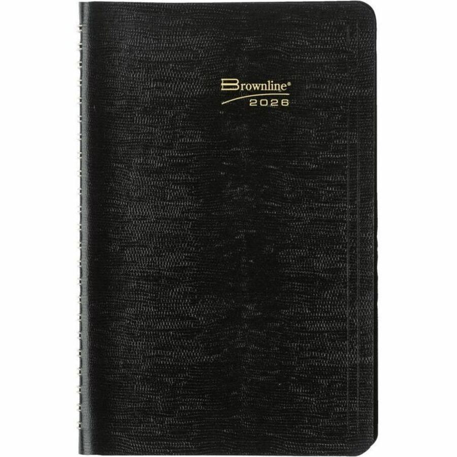 Brownline Essential Appointment Book/Planner CB75BLK