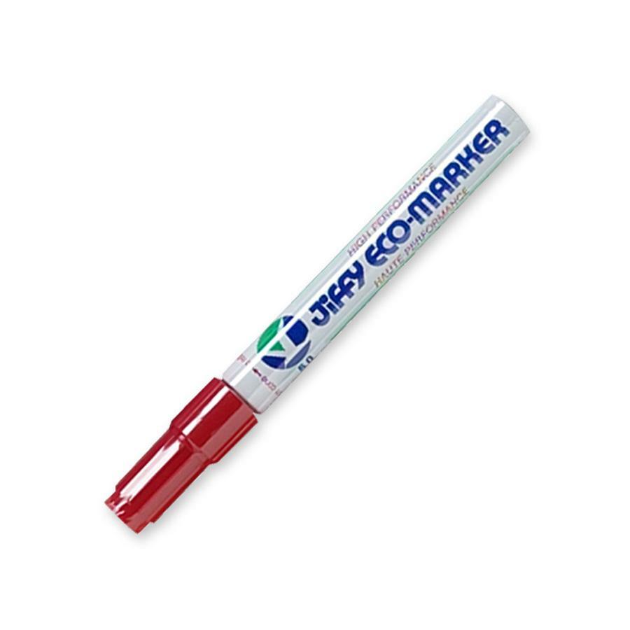 Jiffy JK90 Chisel Tip Giant Refillable Eco-Marker - Red