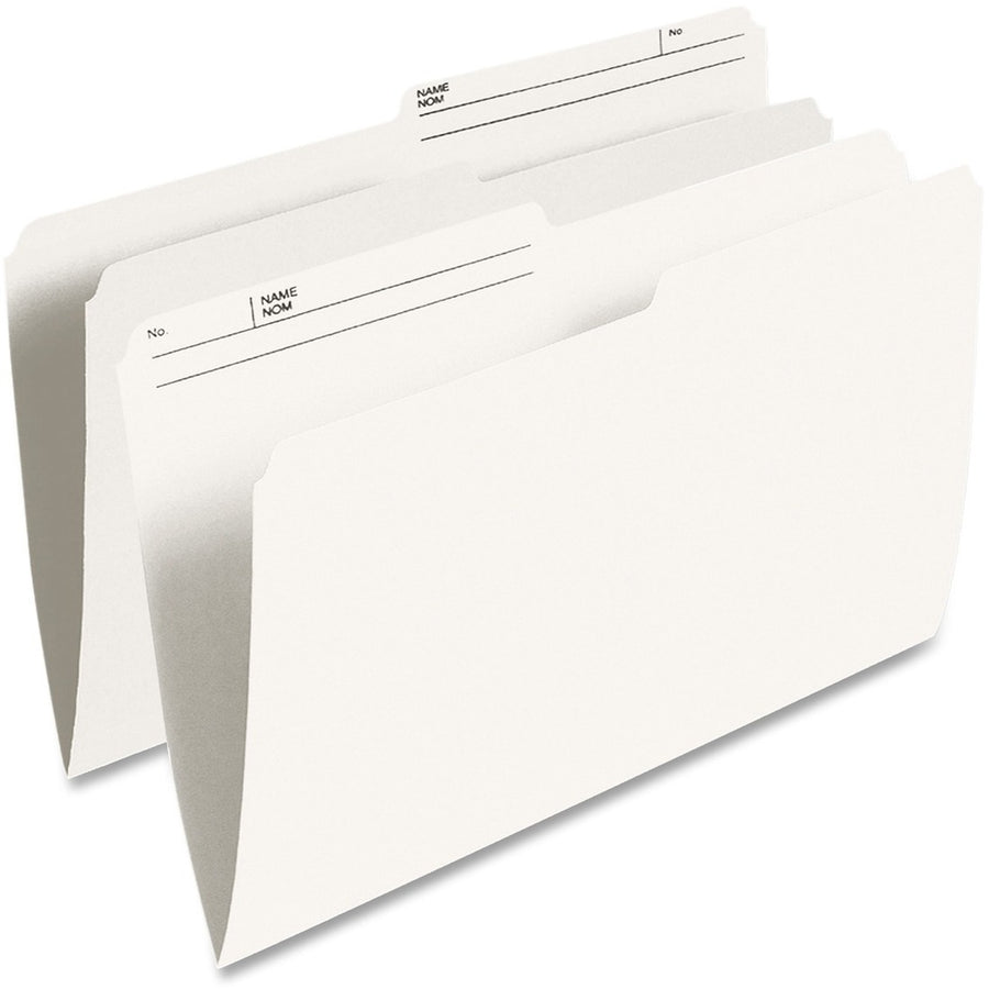 Pendaflex Legal Reversible File Folders - Ivory, Box of 100