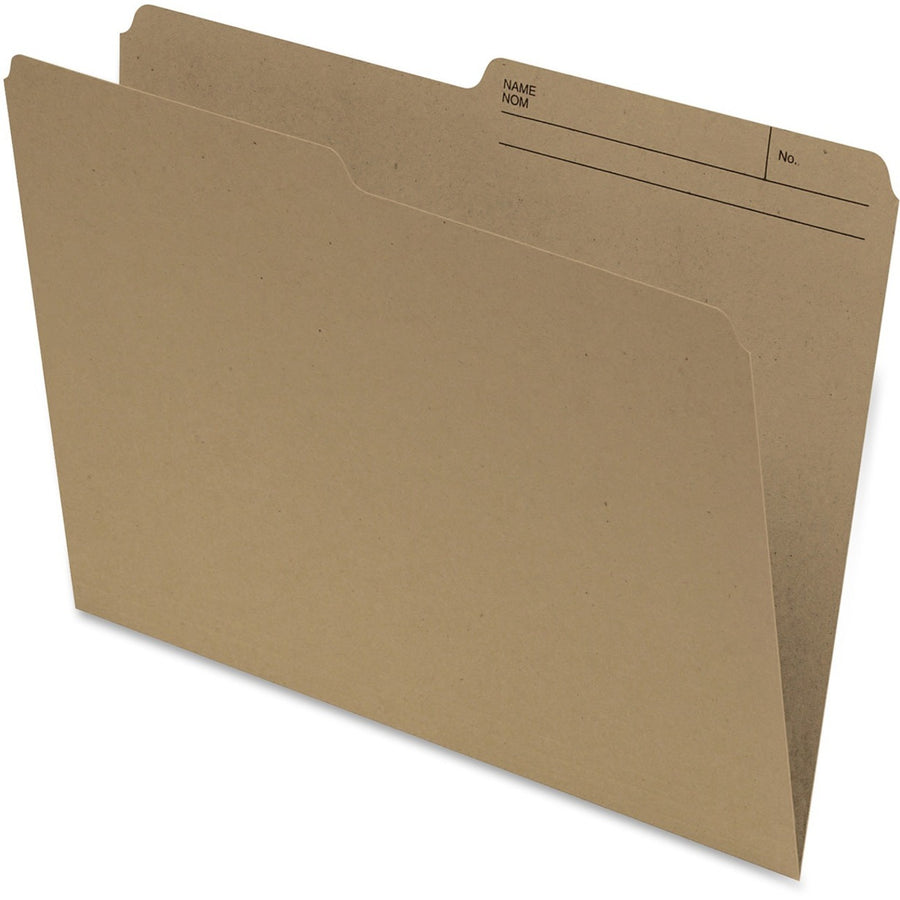 Pendaflex Legal Reversible File Folders - Kraft, Box of 100
