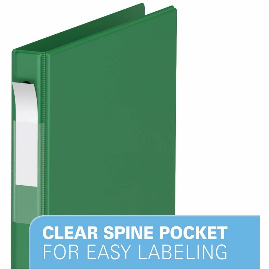 Davis Group Premium Economy, Round Ring, Binder, (Green, 5/8")