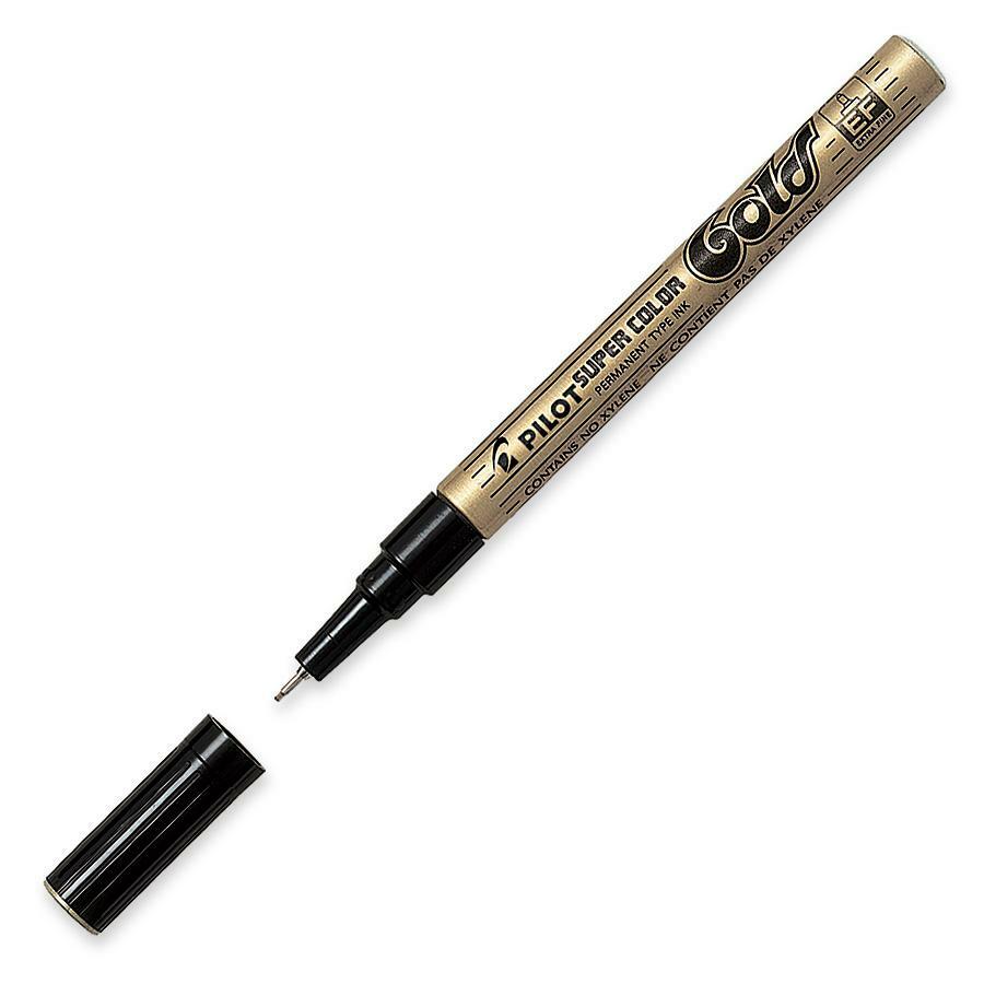 Pilot Creative Metallic Paint Marker - Extra Fine, Gold