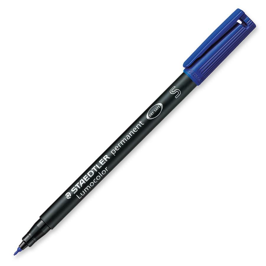 Staedtler Lumocolor Permanent Pen 313 - Super Fine, Blue