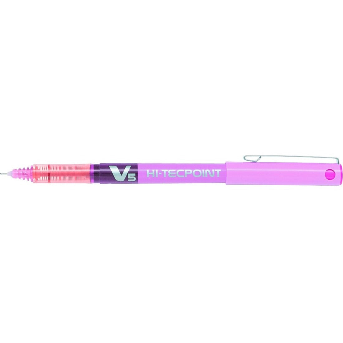 Pilot Hi-Tecpoint V5 Rollerball Pen - 0.5mm Extra Fine, Pink