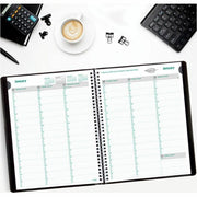Brownline® EcoLogix® Weekly Diary 11x8-1/2" English Black