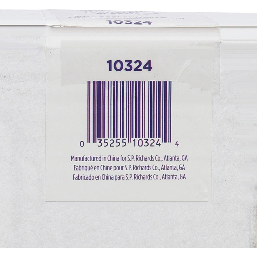 Genuine Joe Banquet-Size Plastic Tablecover