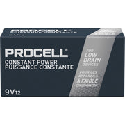 Duracell Procell Alkaline 9V Battery - PC1604 - 12/Box