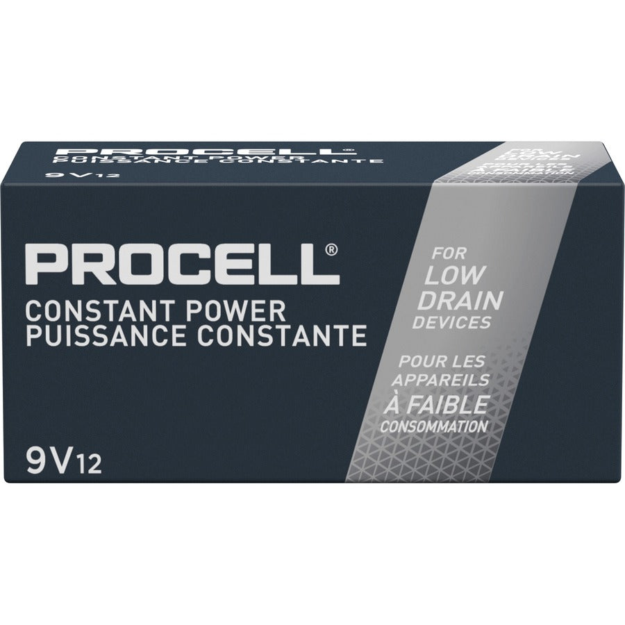 Duracell Procell Alkaline 9V Battery - PC1604 - 12/Box