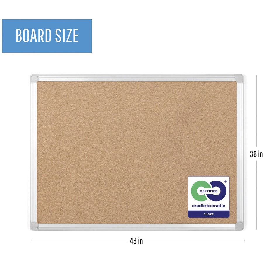 MasterVision Earth Series Recycled Cork Boards - BVCCA271790