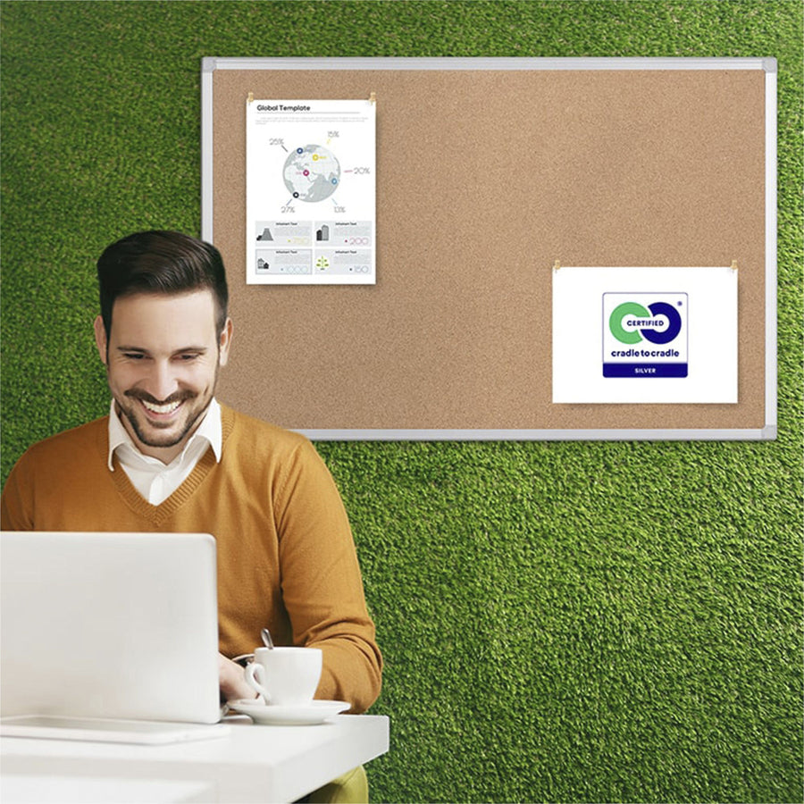 MasterVision Earth Series Recycled Cork Boards - BVCCA271790