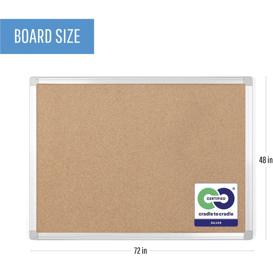 MasterVision Earth Series Recycled Cork Boards - BVCCA271790