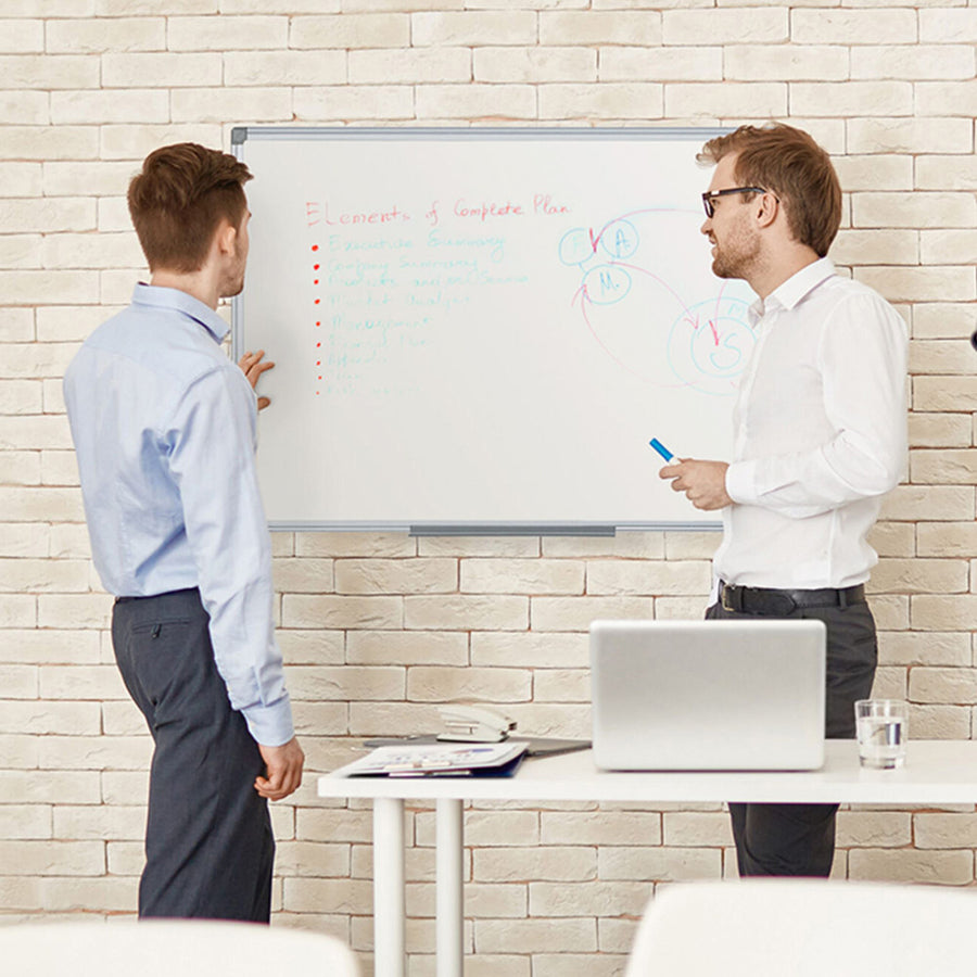 MasterVision Earth Silver Easy-Clean Dry-erase Board - BVCMA2700790