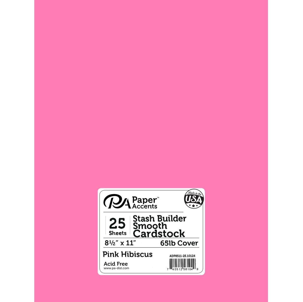 Cardstock 8.5x11" Single Colour 25pks