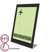 Deflecto Superior Image Bordered Sign Holder