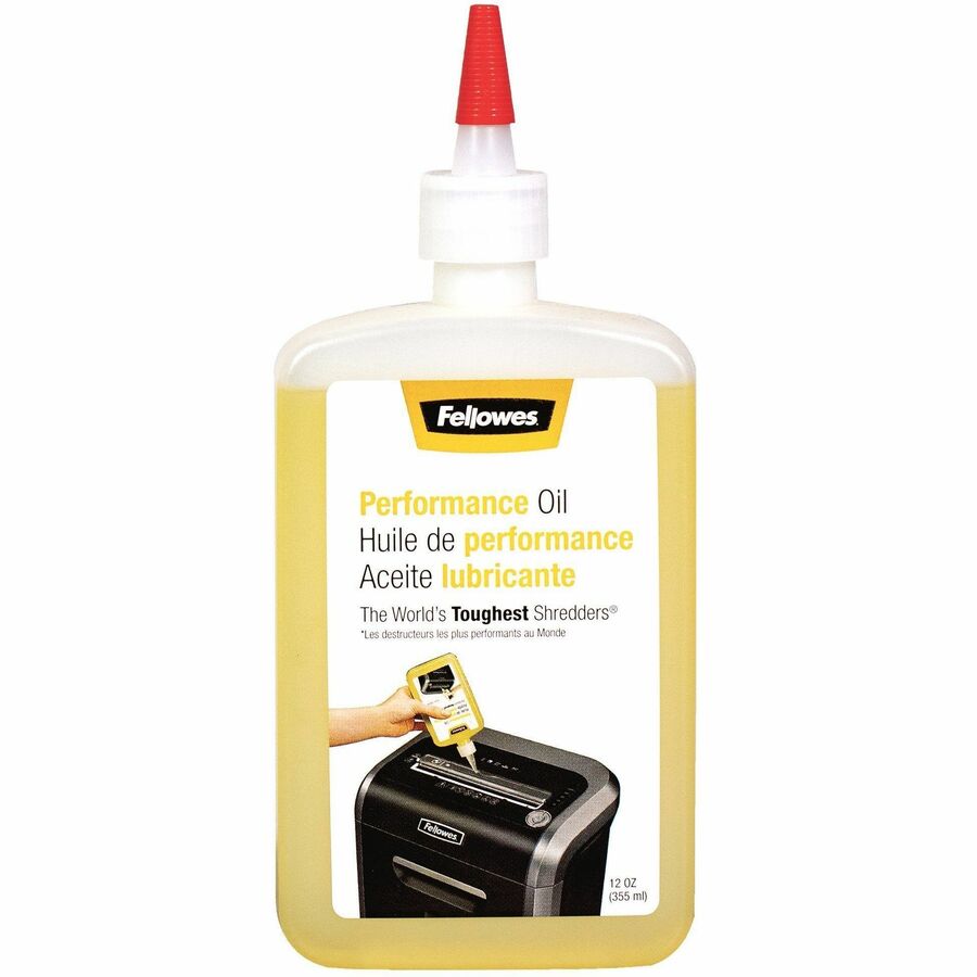 Fellowes Powershred® Shredder Oil - 12 Oz. Bottle