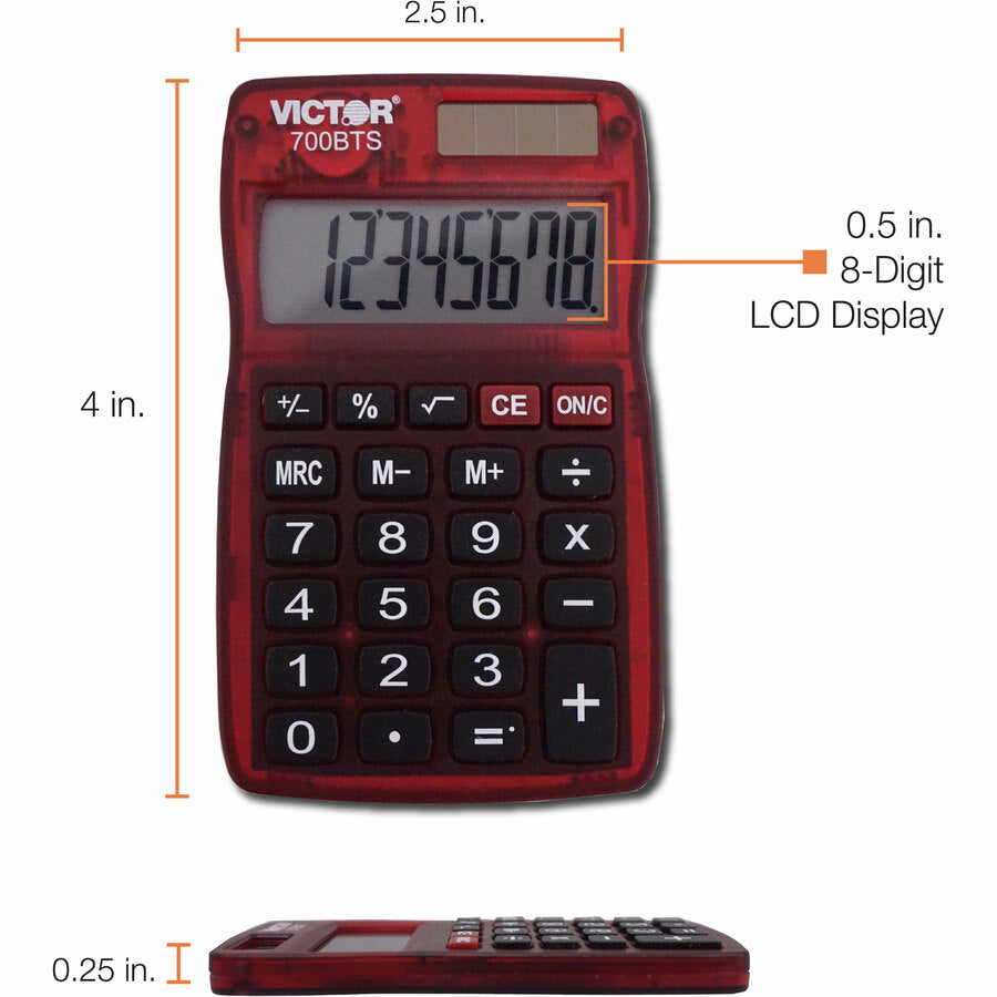 Victor 700BTS Fashion Handheld Calculator
