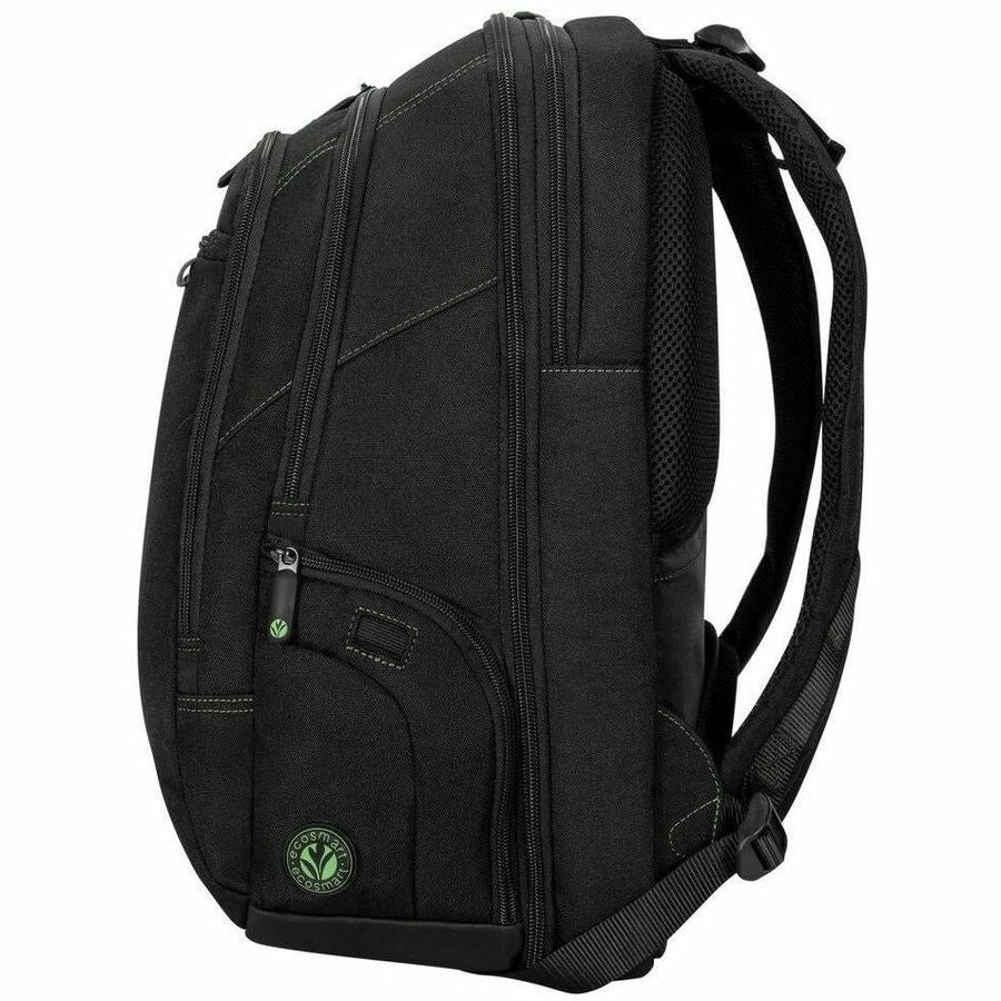 Targus Spruce EcoSmart TBB013US Carrying Case (Backpack) for 15.6" to 16" Notebook - Black/Green