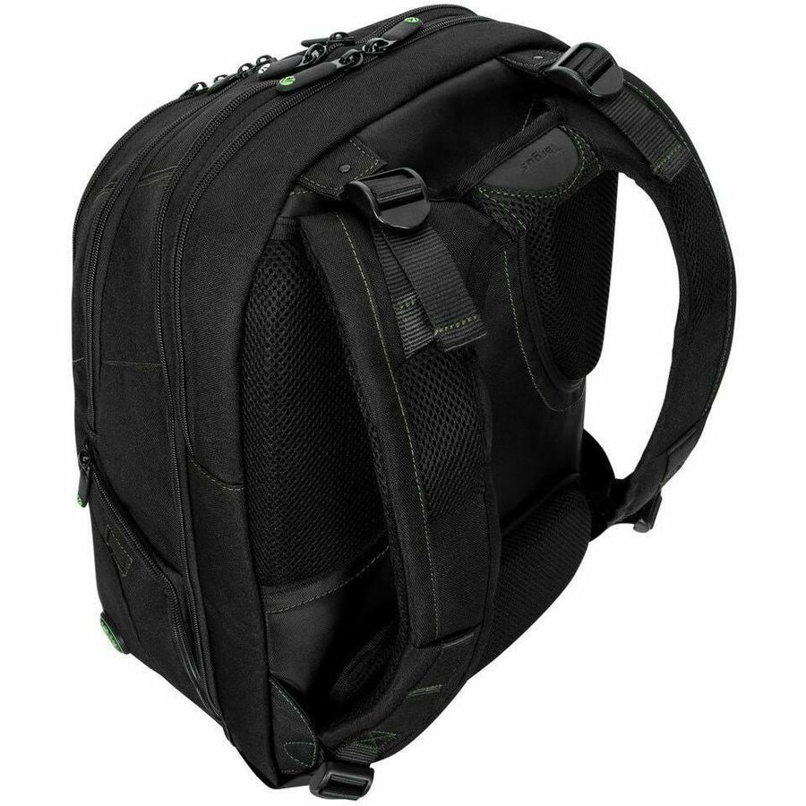 Targus Spruce EcoSmart TBB013US Carrying Case (Backpack) for 15.6" to 16" Notebook - Black/Green