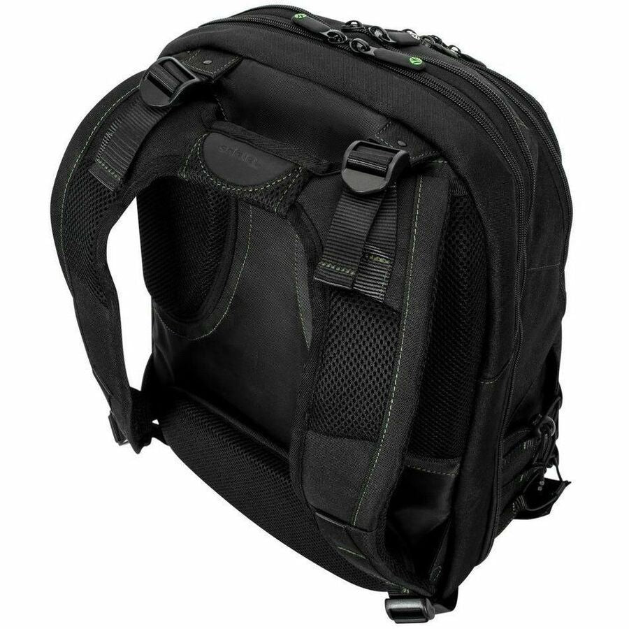 Targus Spruce EcoSmart TBB013US Carrying Case (Backpack) for 15.6" to 16" Notebook - Black/Green