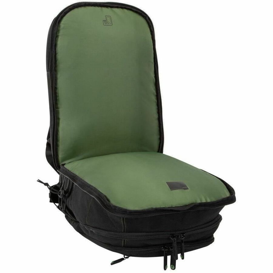 Targus Spruce EcoSmart TBB013US Carrying Case (Backpack) for 15.6" to 16" Notebook - Black/Green