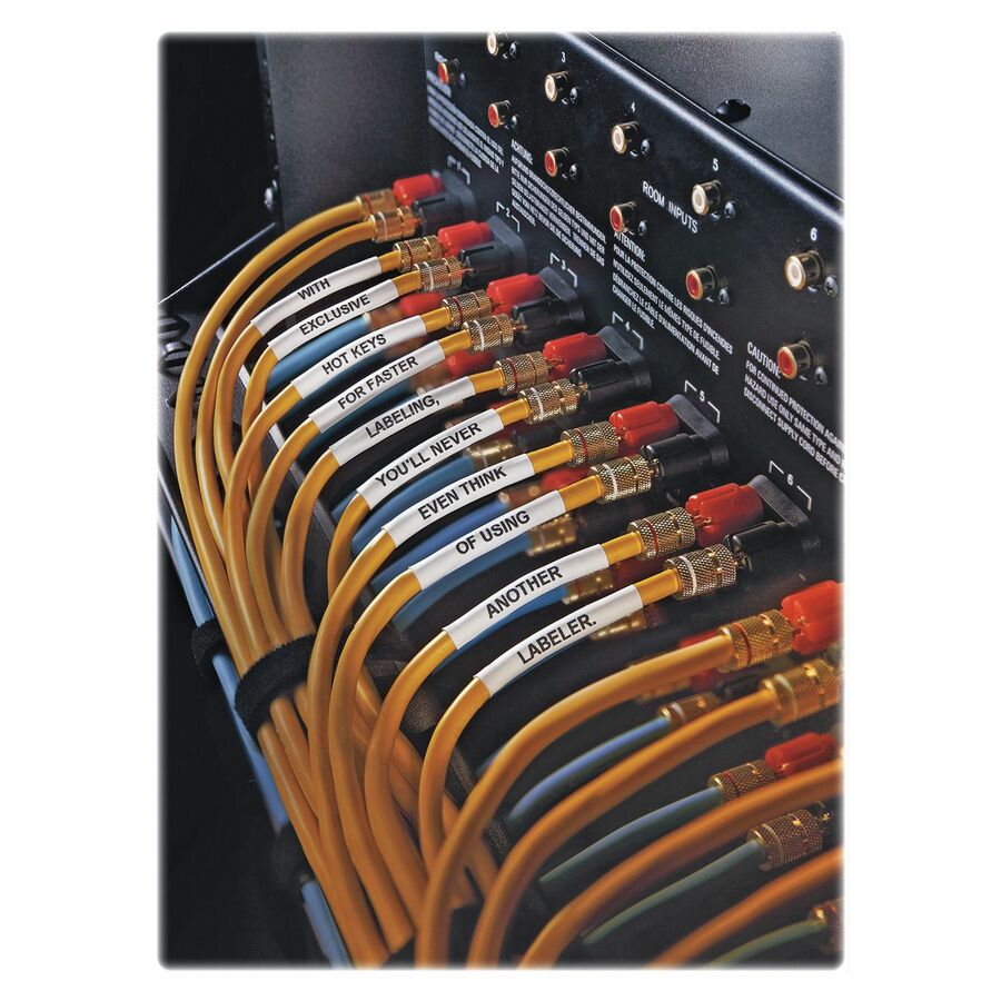 Dymo White Heat Shrink Tube