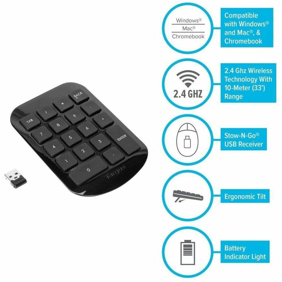 Targus Wireless Numeric Keypad