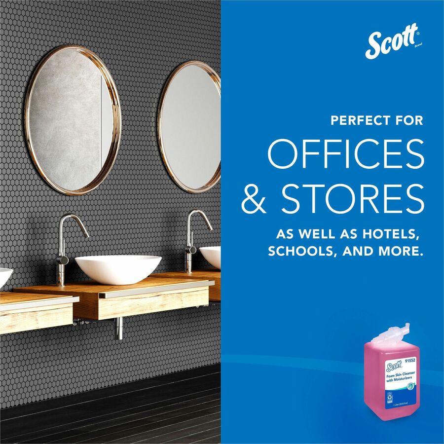 Scott Foam Skin Cleanser w/Moisturizers