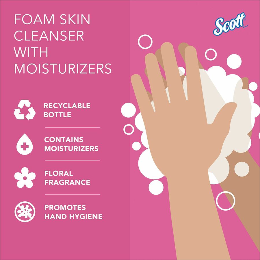 Scott Foam Skin Cleanser w/Moisturizers