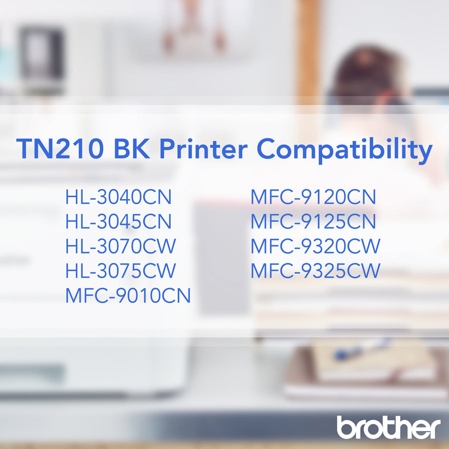 Brother TN210BK Original Toner Cartridge Black