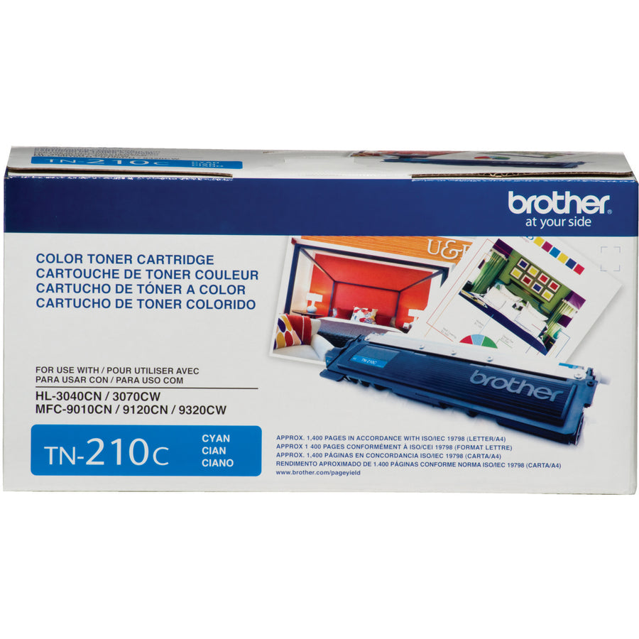 Brother TN210C Original Toner Cartridge Cyan