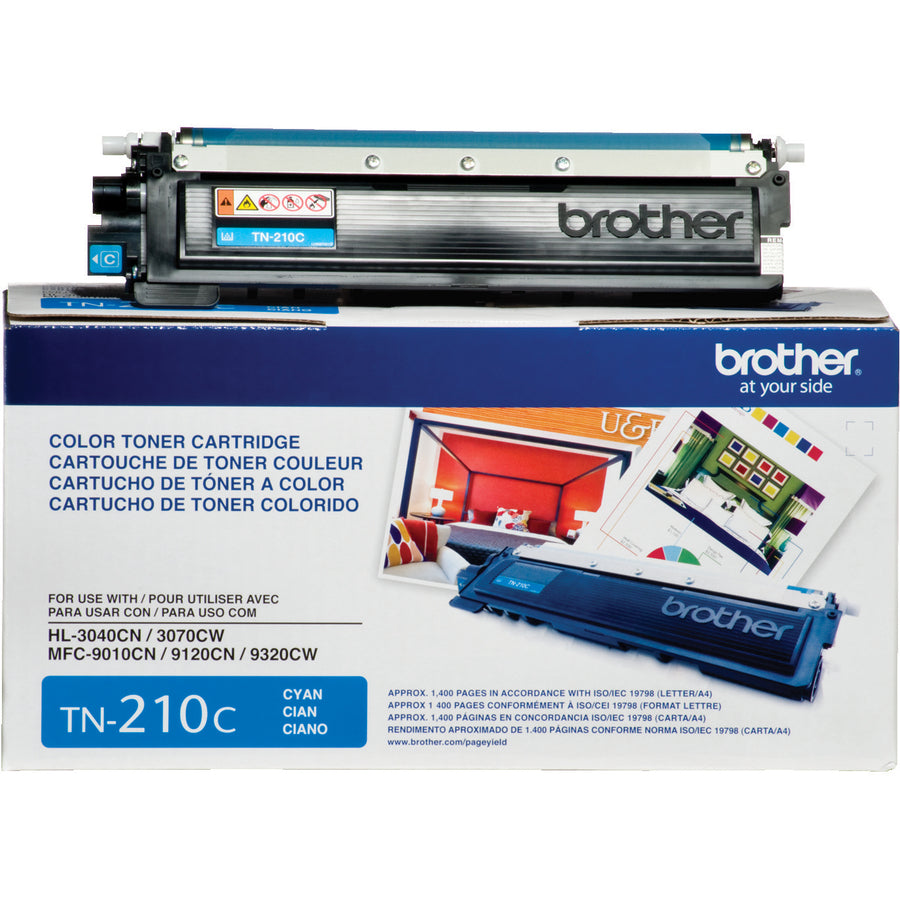 Brother TN210C Original Toner Cartridge Cyan