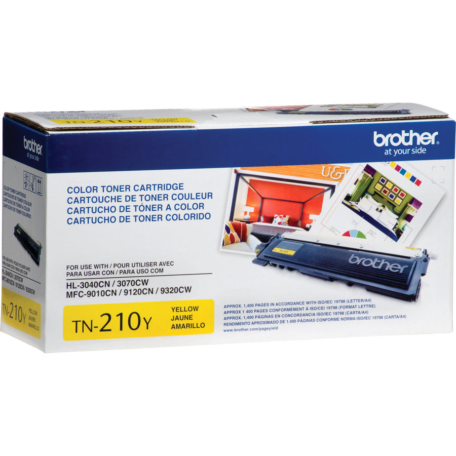 Brother TN-210Y Original Toner Cartridge Yellow