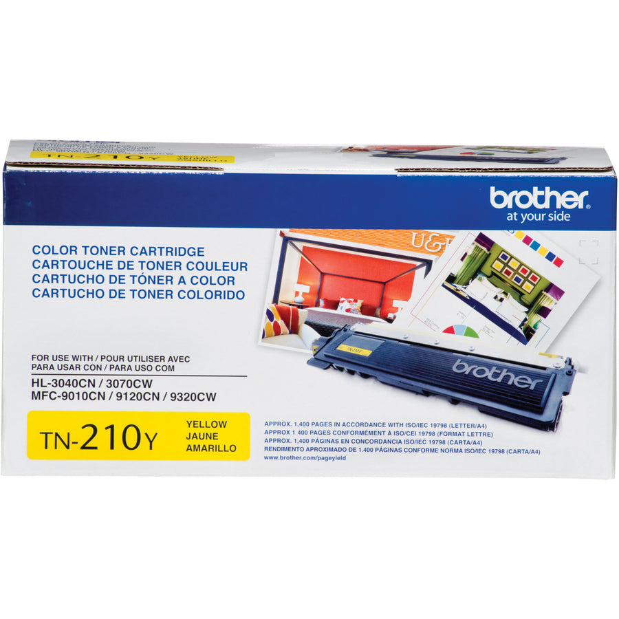 Brother TN-210Y Original Toner Cartridge Yellow