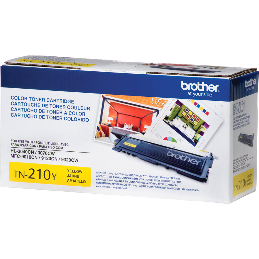 Brother TN-210Y Original Toner Cartridge Yellow