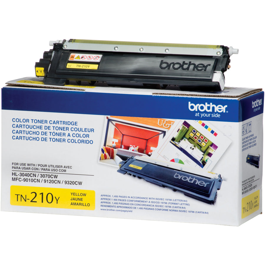 Brother TN-210Y Original Toner Cartridge Yellow
