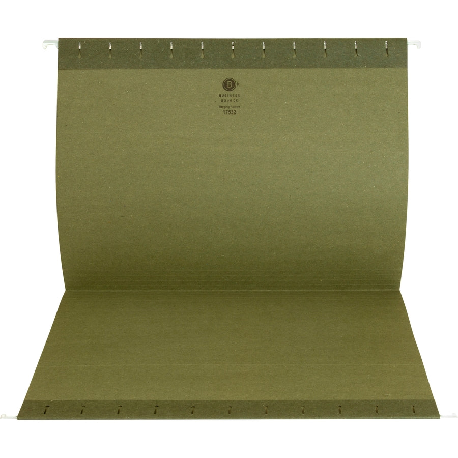 Dossier suspendu Business Source recyclé 1/3, coupe onglet, format Lettre