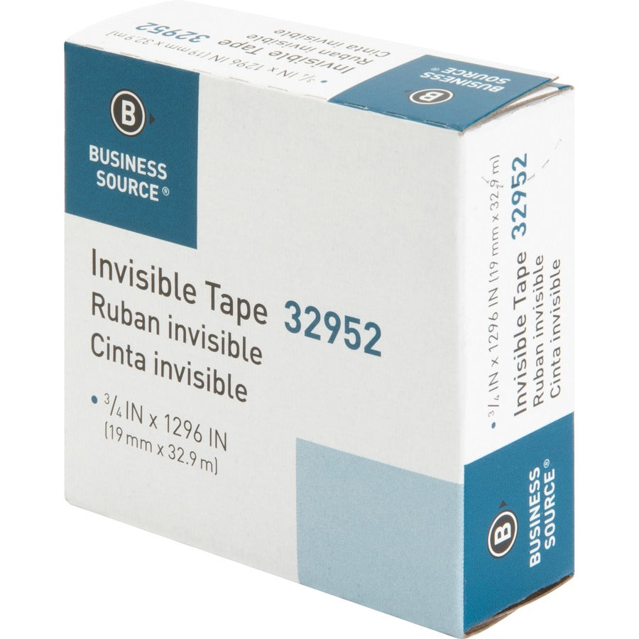 Recharge de ruban adhésif invisible Business Source pour dévidoir