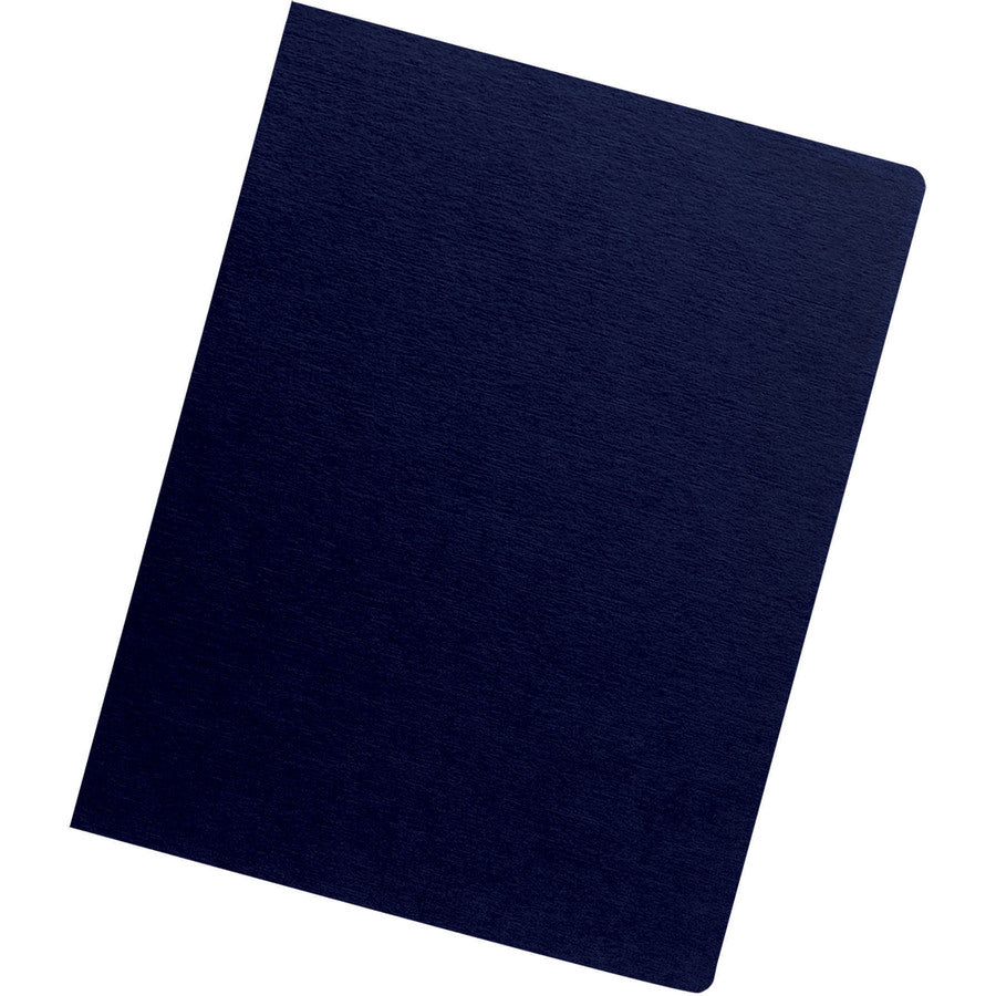 Fellowes Futura Presentation Binding Covers — Oversize, Navy, 25-Pack