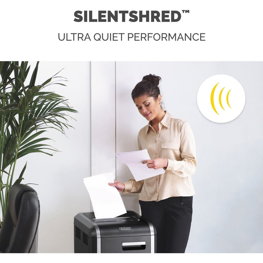 Destructeur de documents Fellowes Powershred® 225Ci anti-bourrage 100 % coupe croisée
