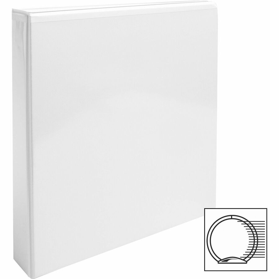 Business Source Round-ring View Binder - BSN19752