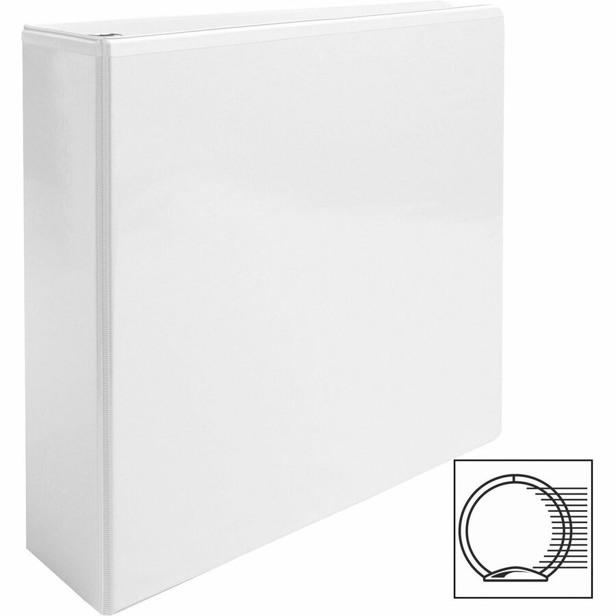 Business Source Round-ring View Binder - BSN19752